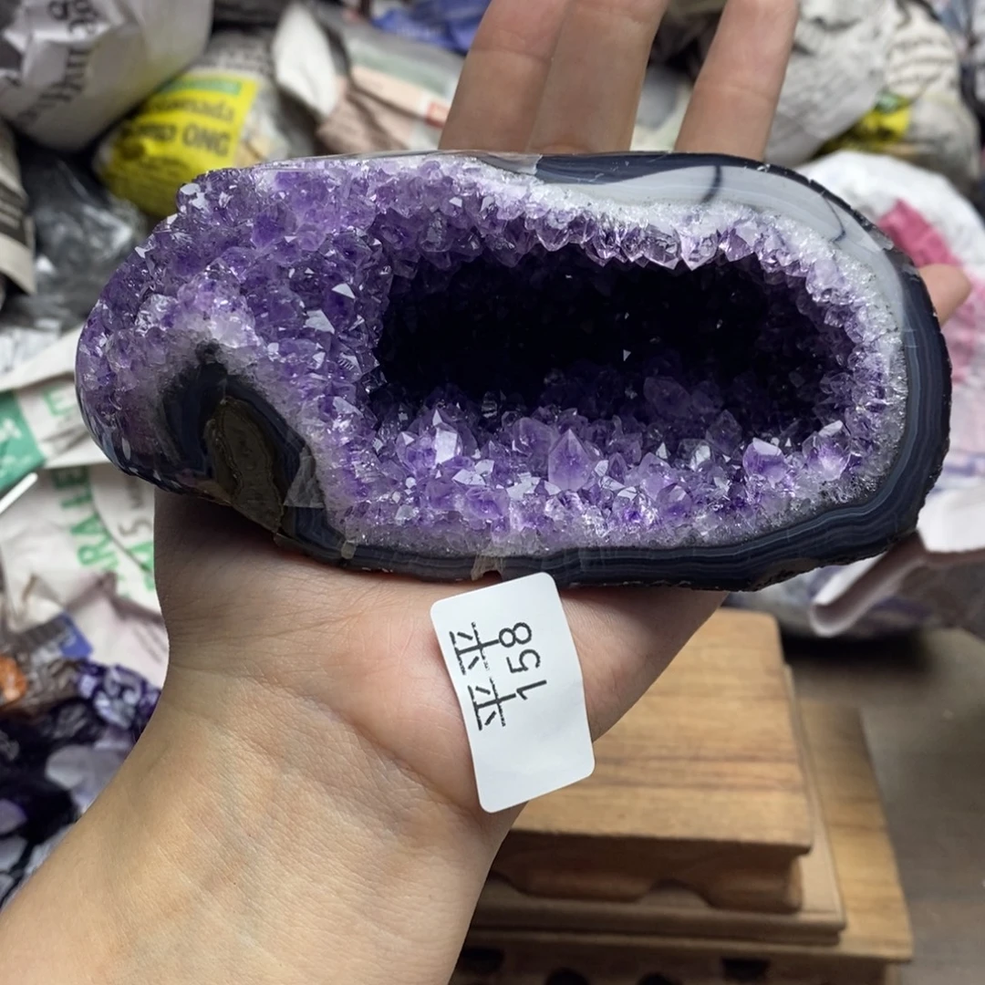 紫晶大型摆件(非配饰)未镶嵌