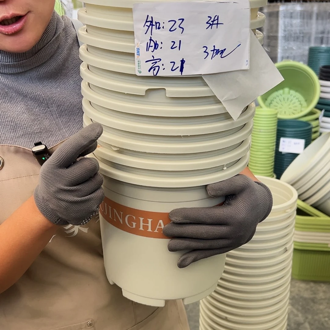 瑕疵3加仑米白色10个无托