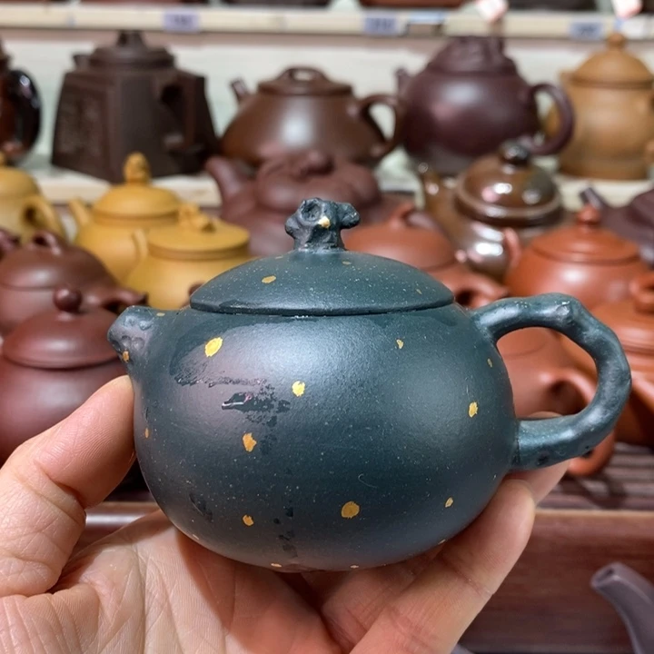 茶壶紫砂微瑕处理一把