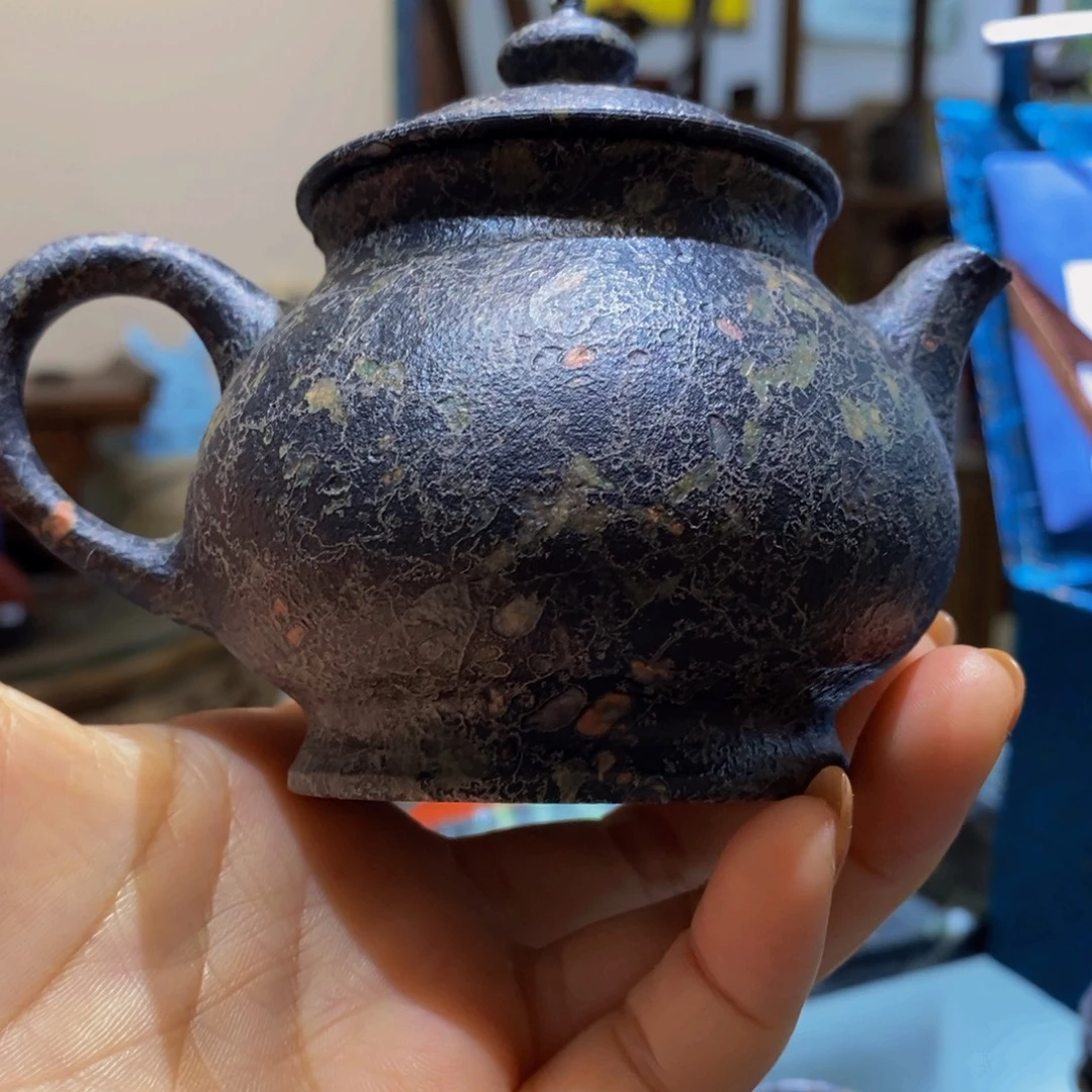 梅花玉精美梅花潘壶