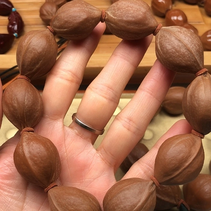 橄榄核手串梅林铁核21 X30老核