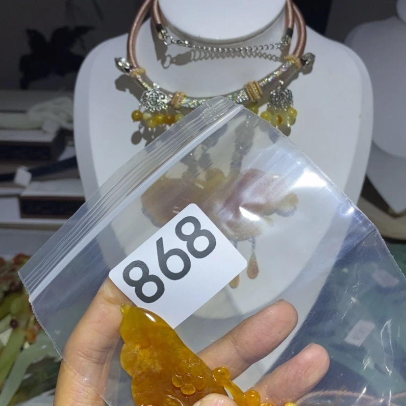 【闪购商品】岫玉发饰未镶嵌最**次