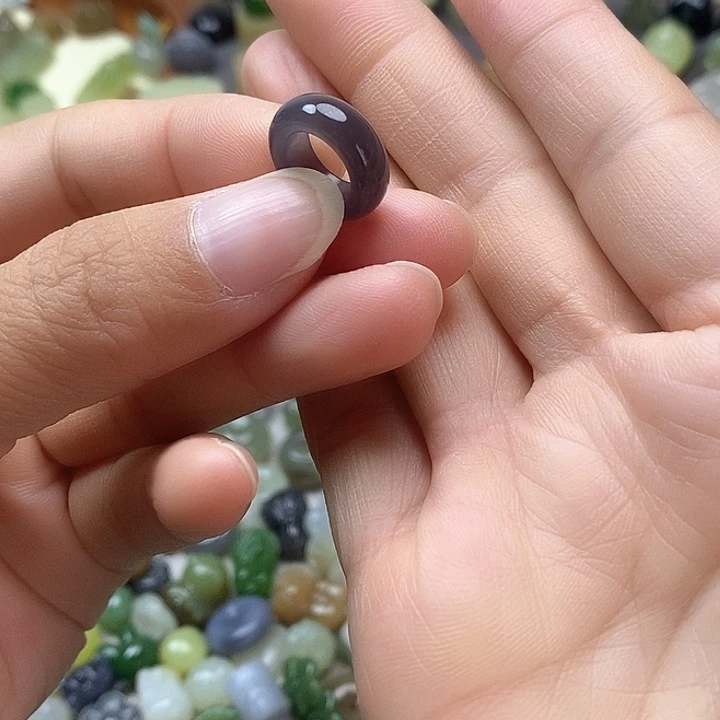 未镶嵌和田玉挂件跑环