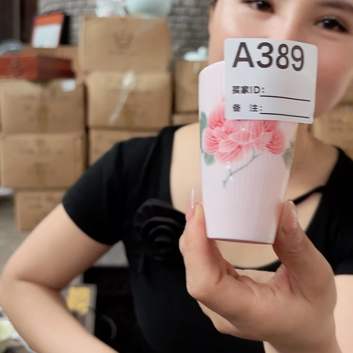摆件景德镇高温陶瓷A389