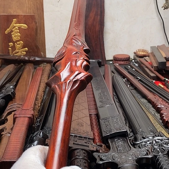 紫檀木木80长盖聂