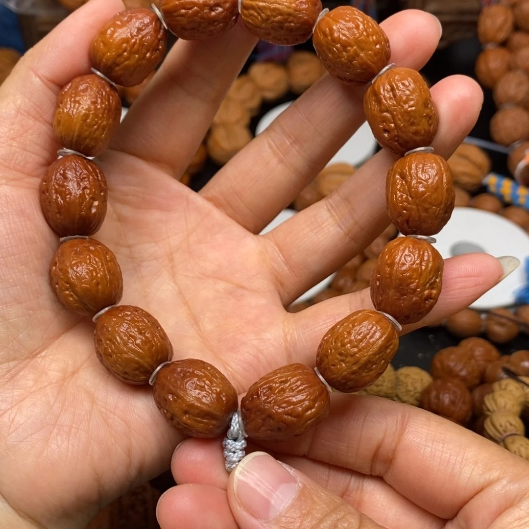 桃核手串义*小松子，