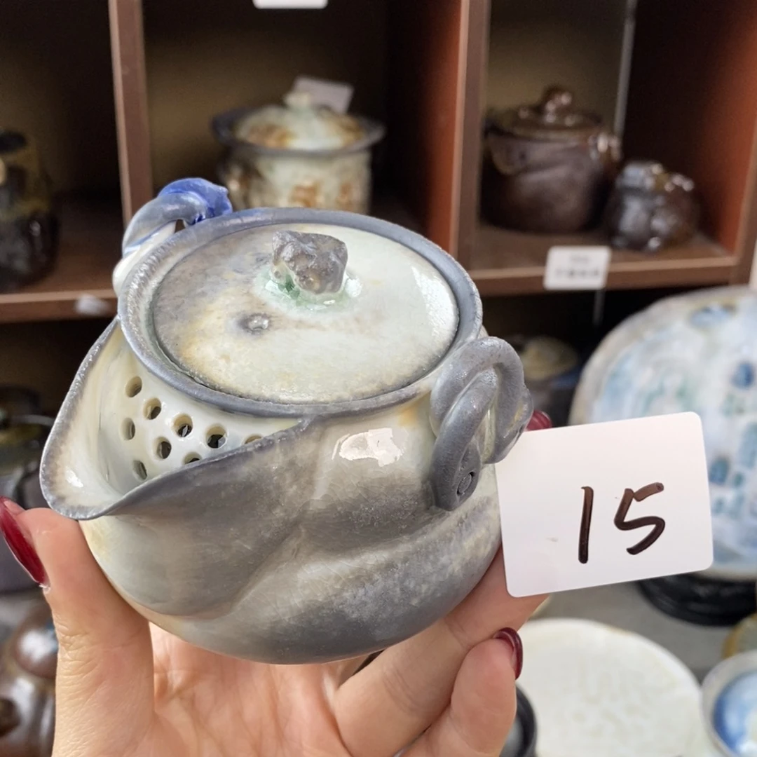 高白泥葫芦宝瓶～一起喝茶