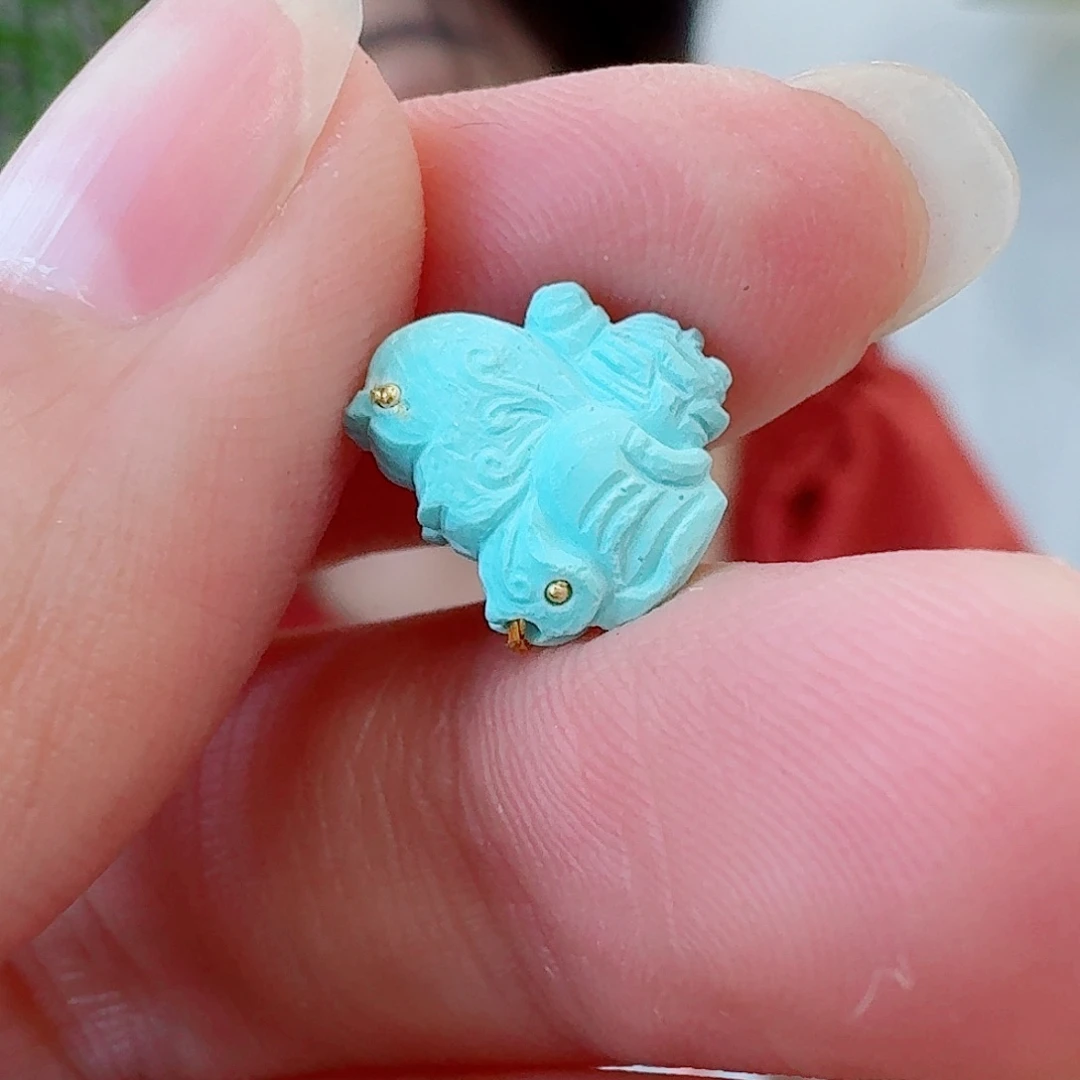 未镶嵌绿松石珠宝奇石