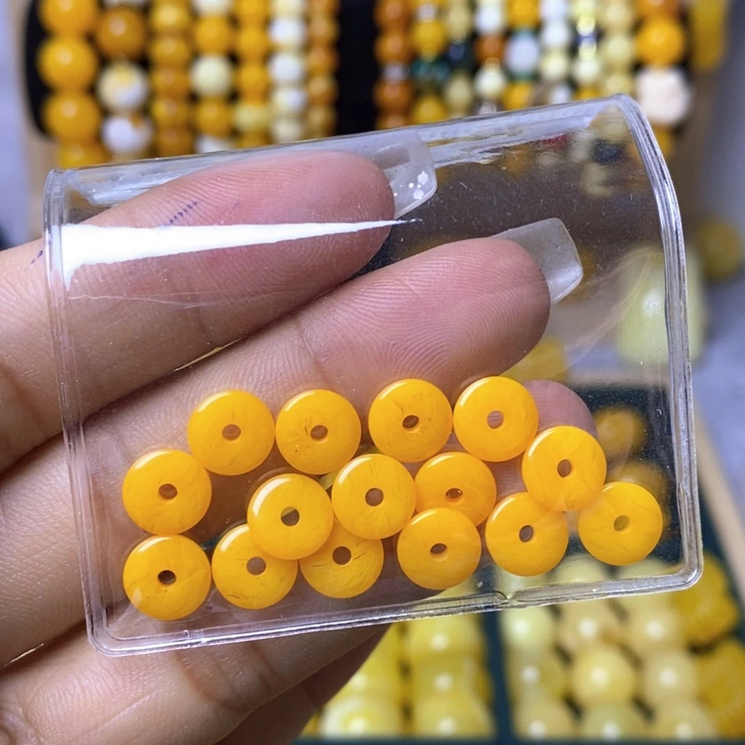 卡8鸡油黄垫片15颗