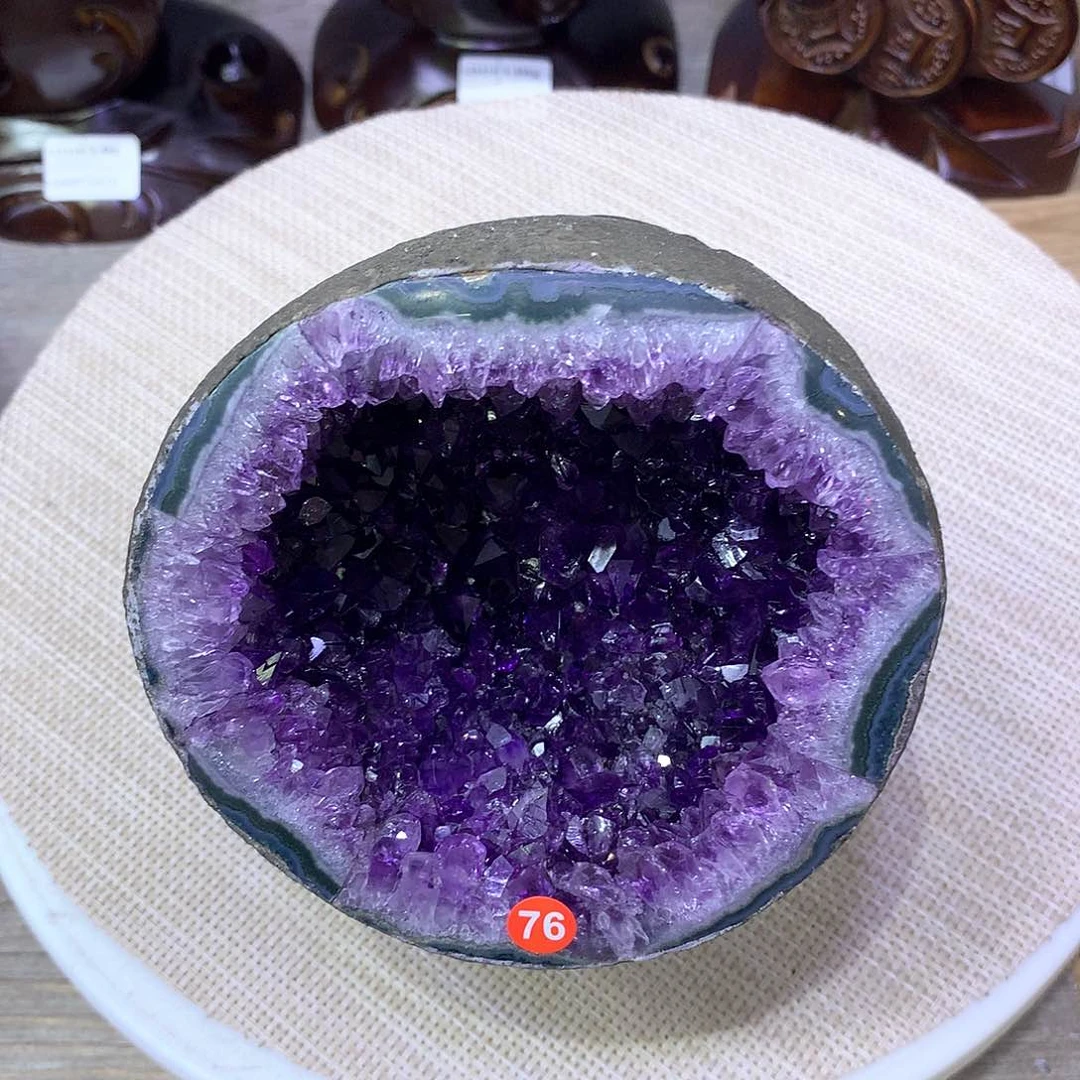紫晶大型摆件（非配饰）未镶嵌