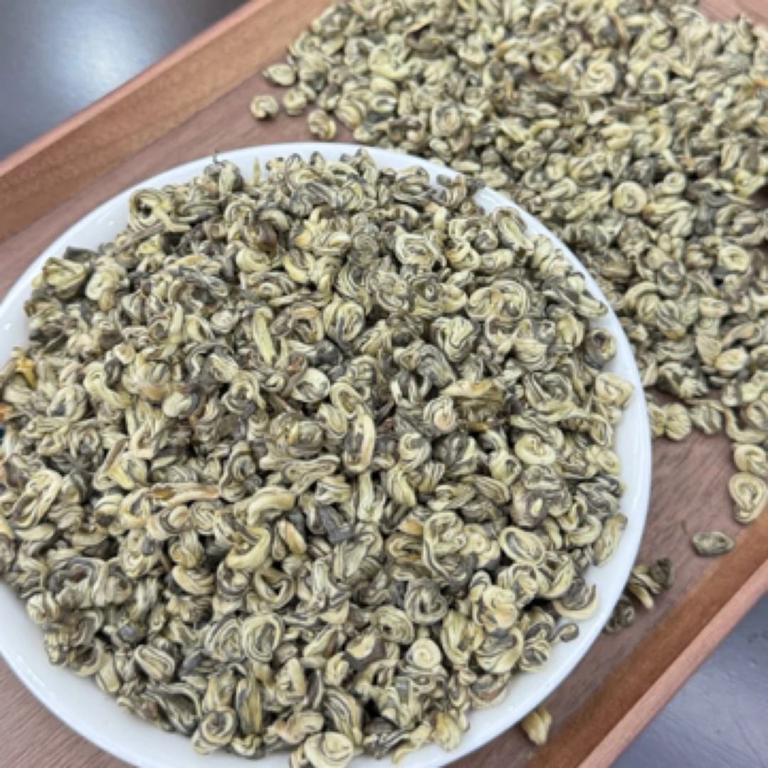 新茶茉莉小玉螺花茶 芽尖茶浓香耐泡 花香馥郁滋味醇厚