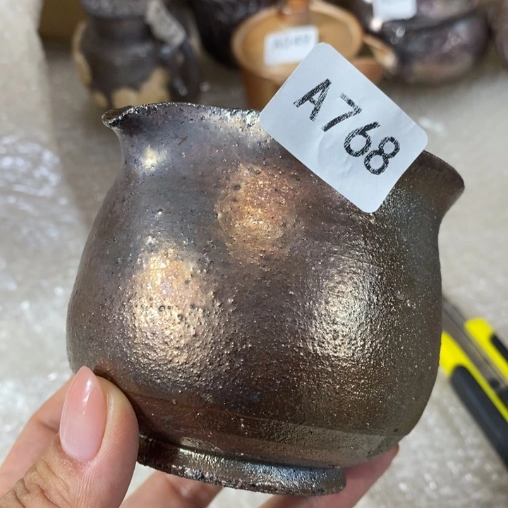 柴烧裸烧纯手工制作瑕疵不退不换