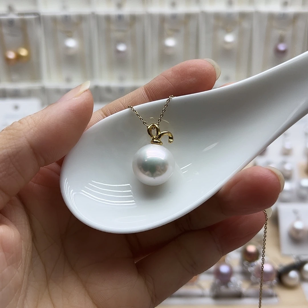 吊坠(赠链)淡水珍珠合金13.4