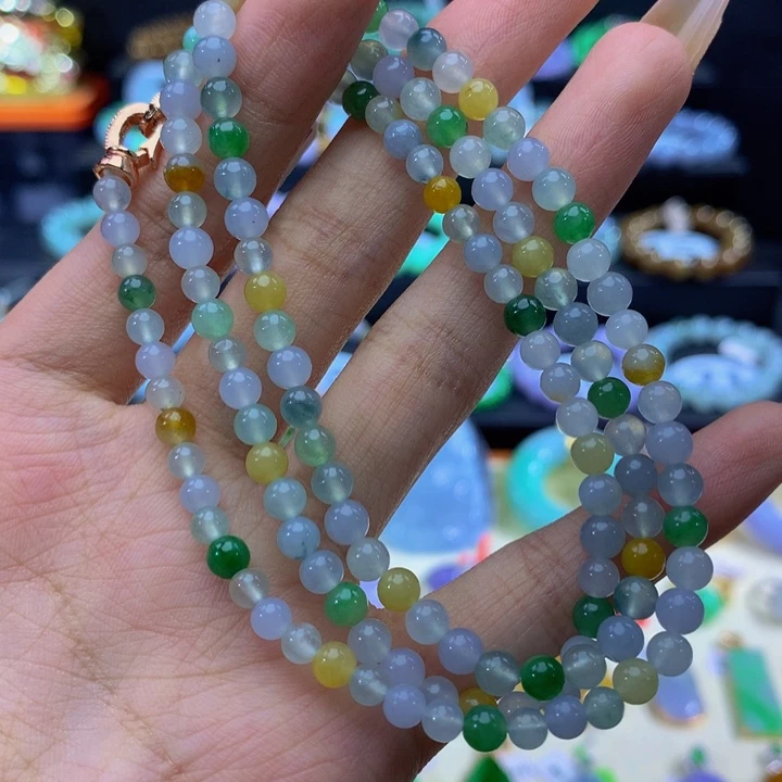翡翠未镶嵌手链翡翠4