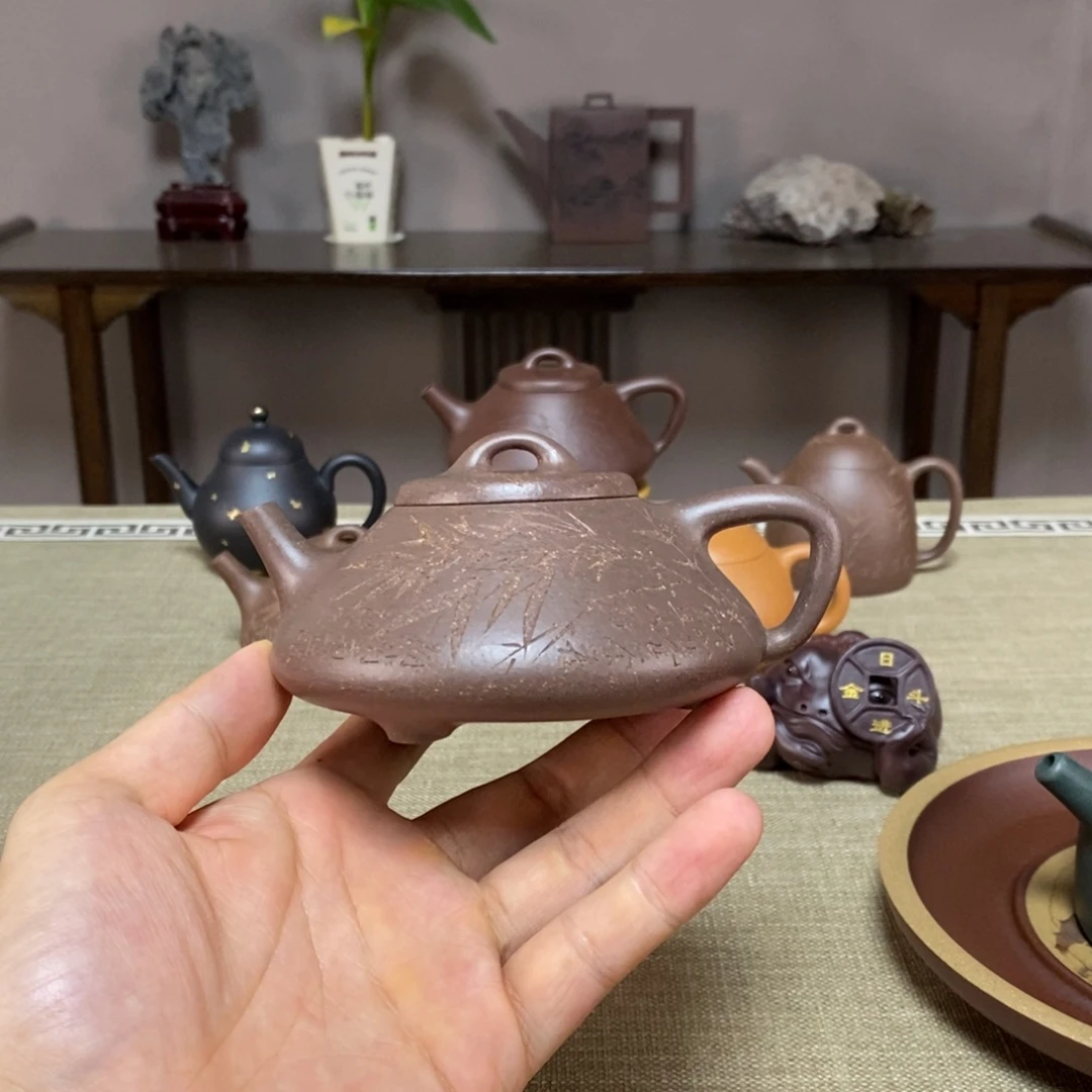 行***难茶壶紫砂紫砂茶具紫砂茶壶