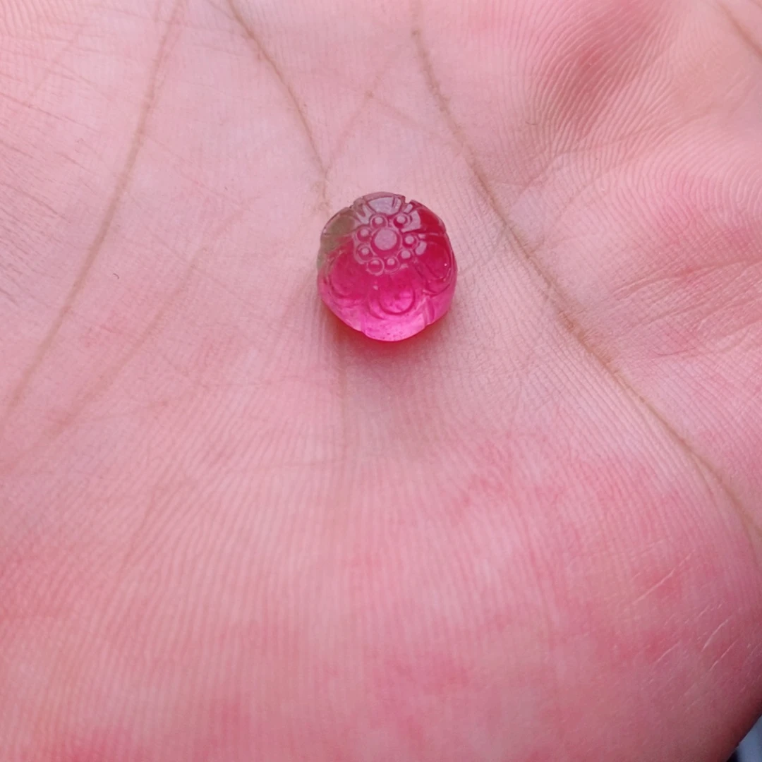 未镶嵌碧玺单珠碧玺