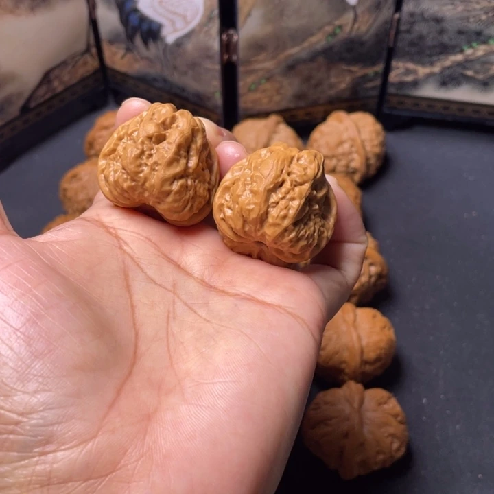 把件文玩核桃32蛤蟆头