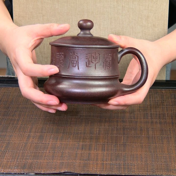 茶杯紫砂高货放漏