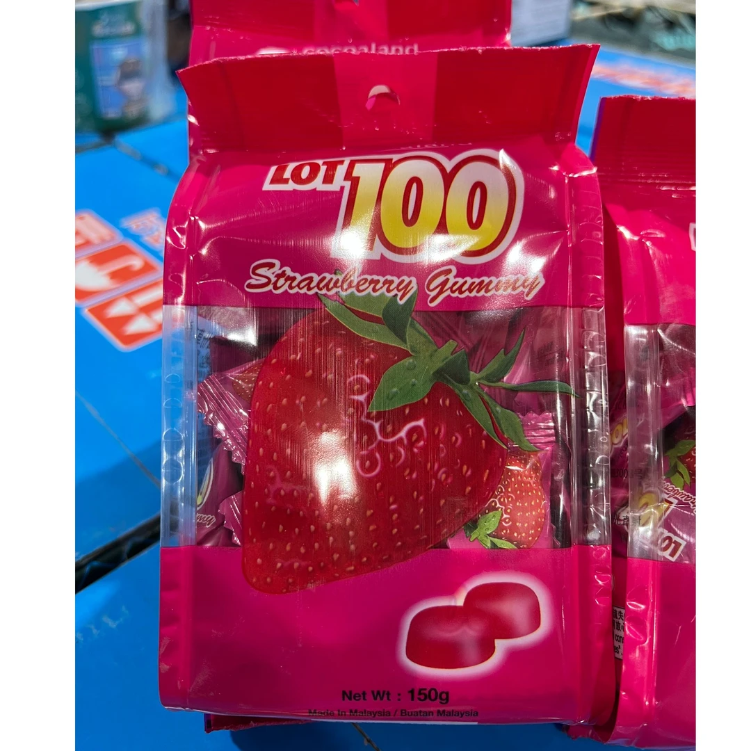 马来西亚进口100分软糖3包