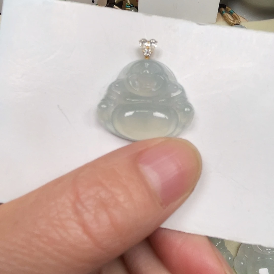 翡翠未镶嵌吊坠(不含链)翡翠