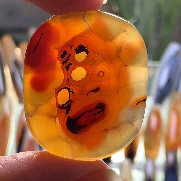 合金玛瑙/玉髓珠宝半成品68