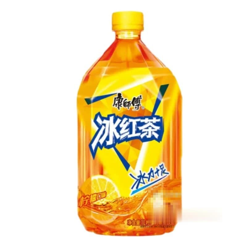 （035号） 康师傅 柠檬口味冰红茶柠檬口味茶饮品 1000ml/瓶