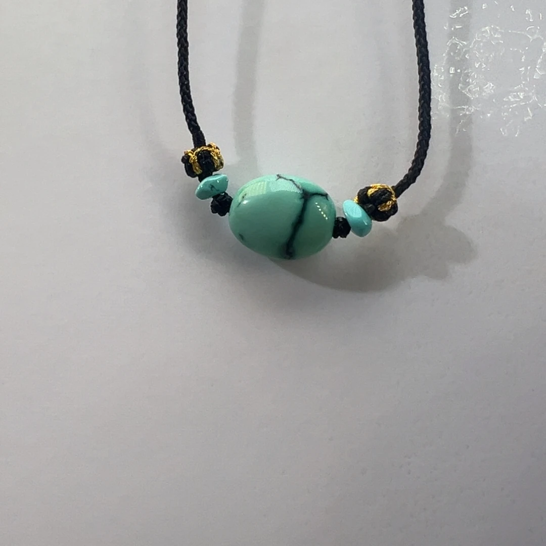 绿松石未镶嵌挂件