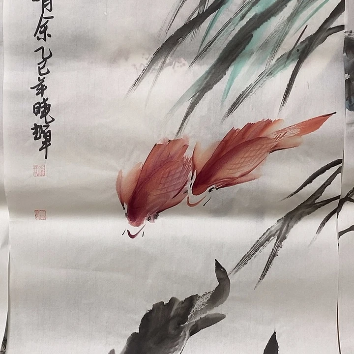 国画平价书画刘晓辉50/100
