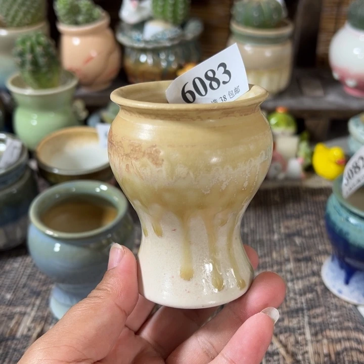 口5 手工花盆满30包邮