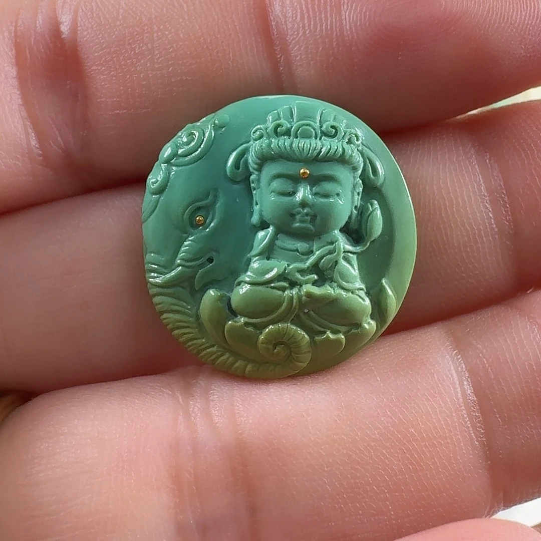 绿松石未镶嵌珠宝半成品