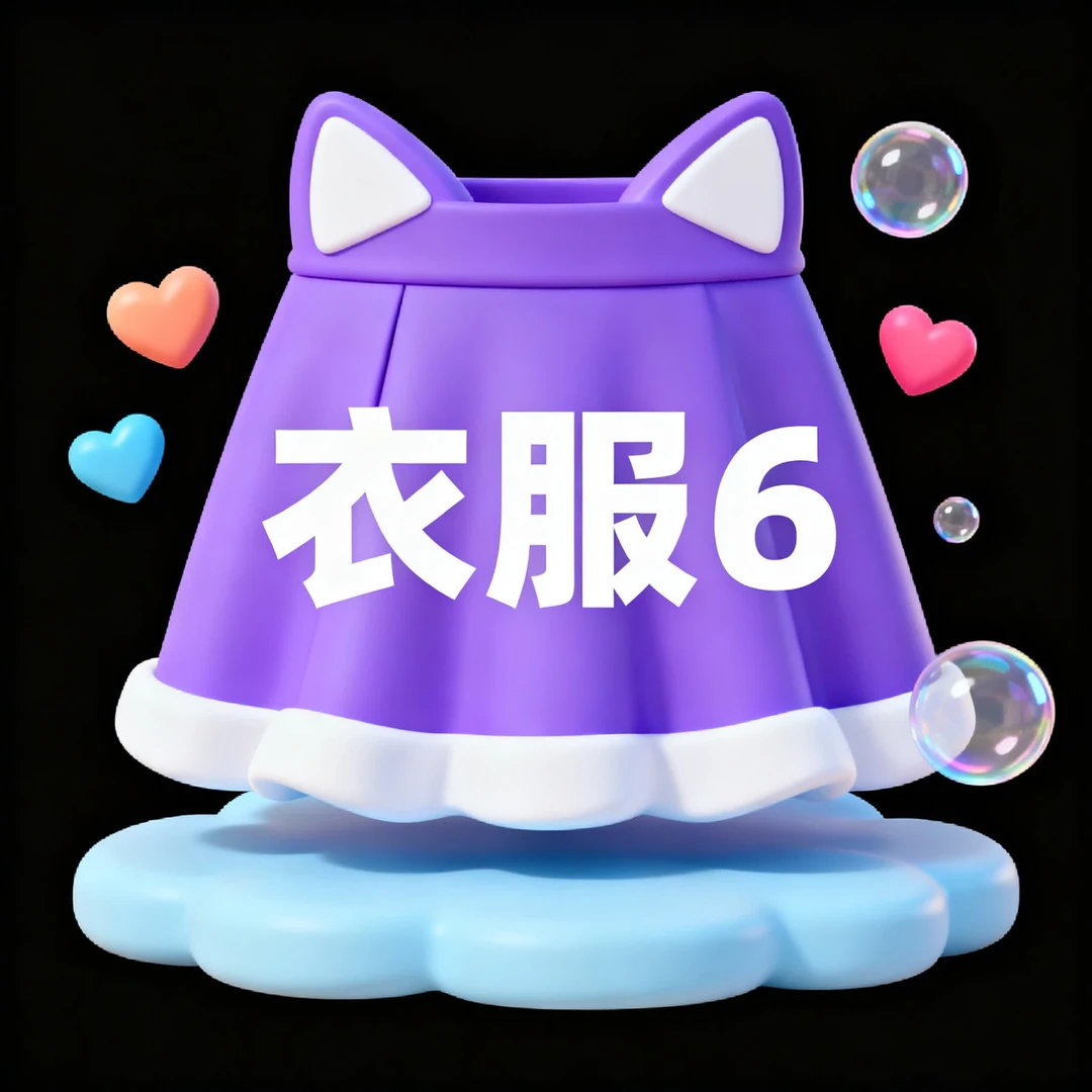 miu黑羽【衣服6】大麦女装