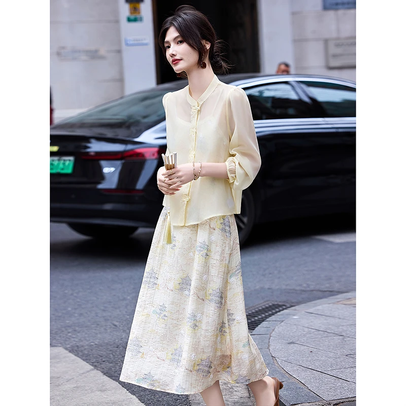 苏醒的乐园2025年新款秋季时尚气质套装SXTZJ25057