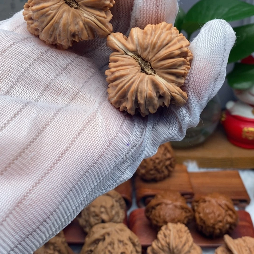 a***J吊坠文玩核桃43尺寸拱桥楼