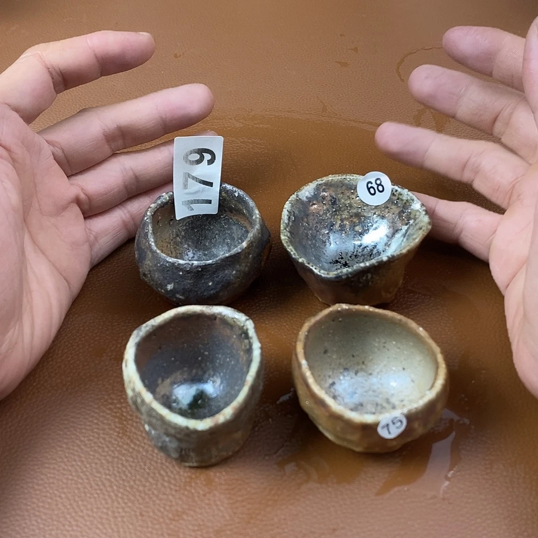 手工粗陶、柴烧茶器