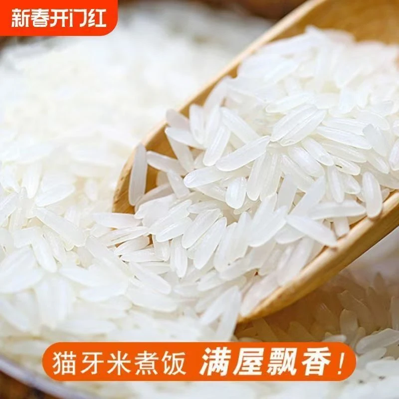 【当季新米】长粒米农家生态种植清香软糯适合煮饭煲仔饭10斤真空装