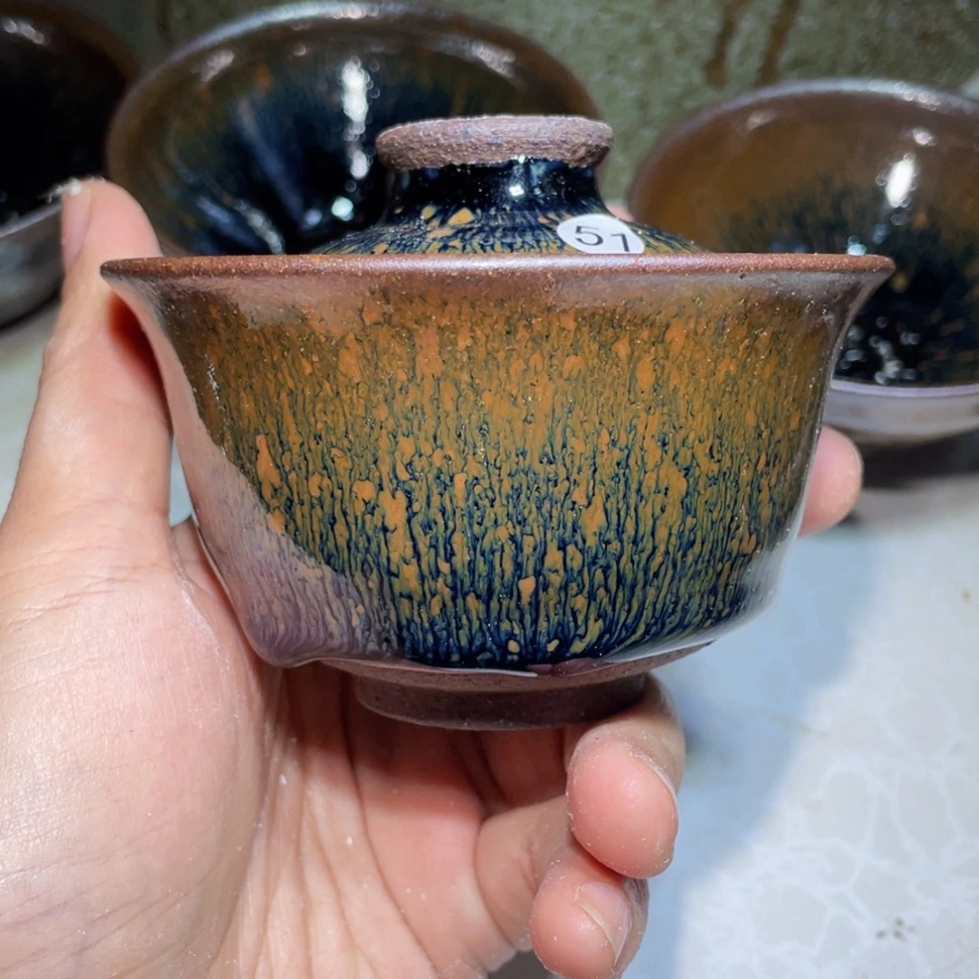 茶盏龙窑柴烧建盏51