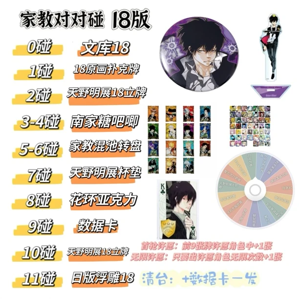 【家教对对碰18版】内含部分云雀恭弥单人赏及盲抽介意勿拍默认代拆