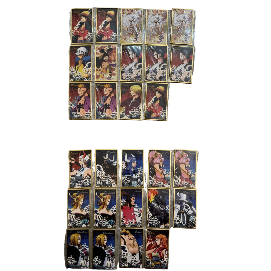 【海贼王】正版日谷  海贼王华绘扎色纸 1+1 直播代拆