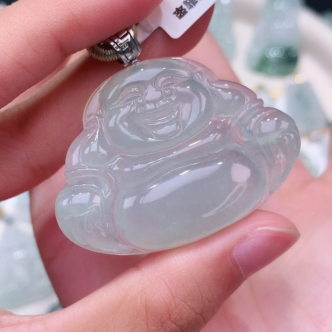 颈饰18K金镶嵌翡翠33.9-46.2-5.8