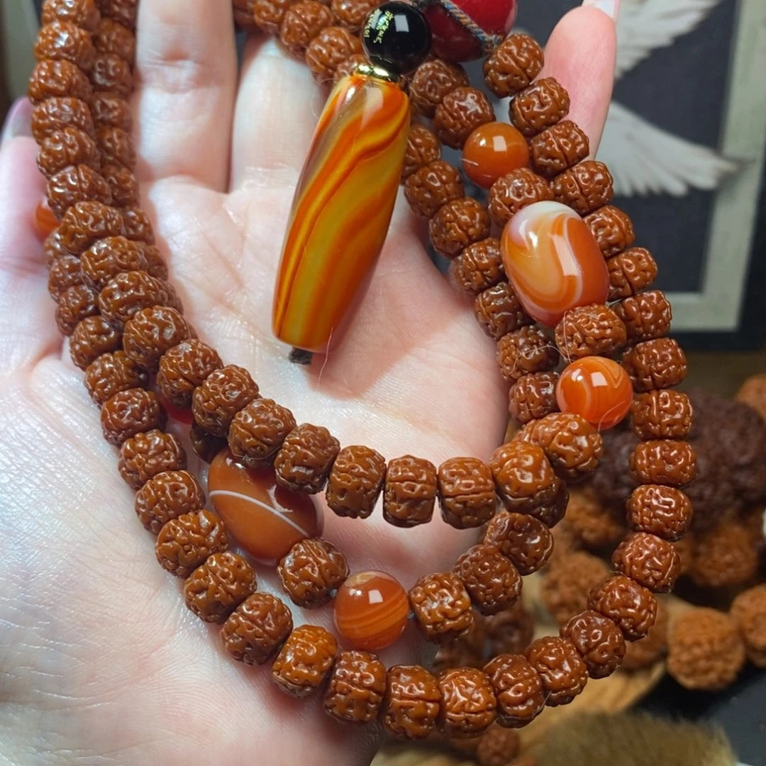 吊坠金刚菩提10藏切玉化配饰