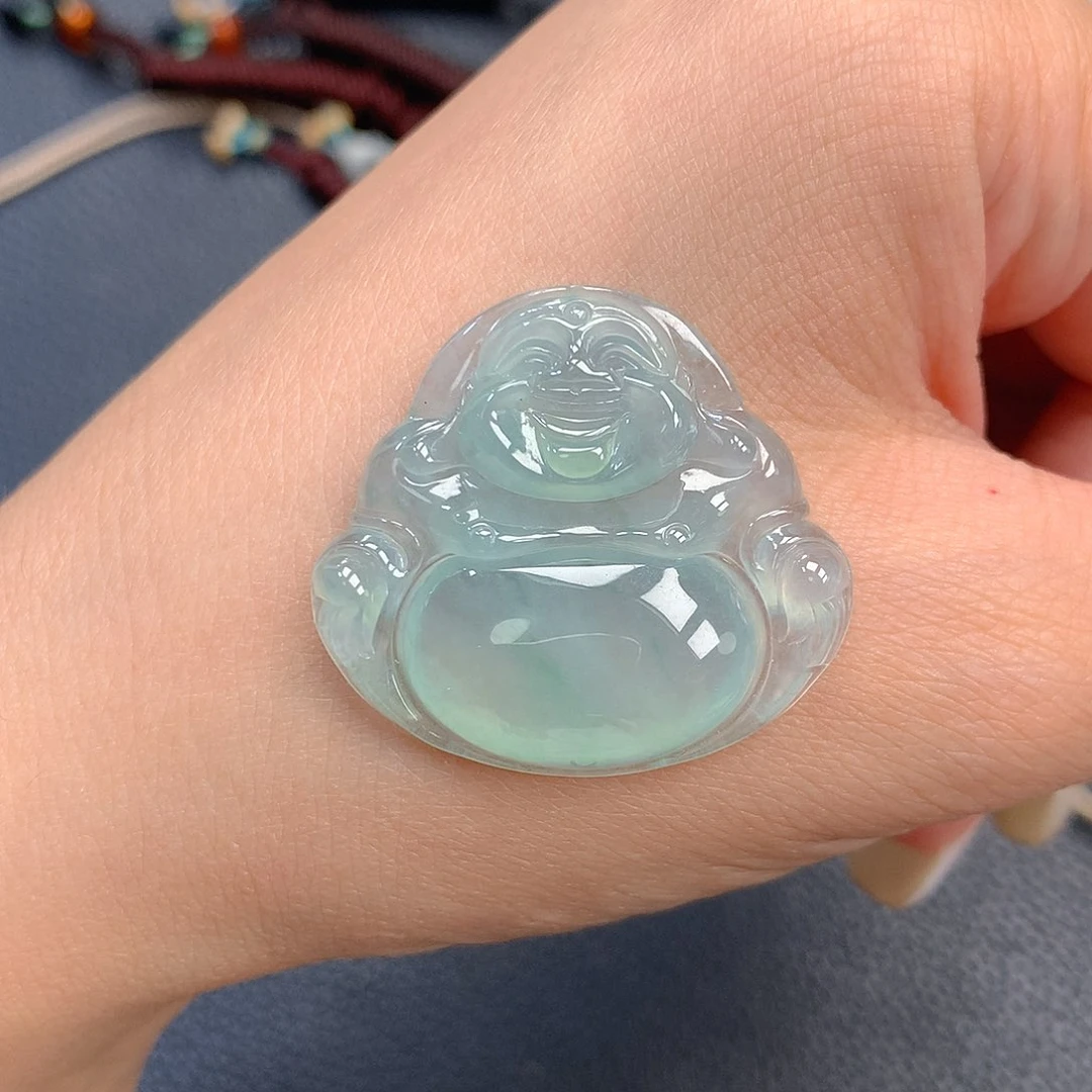 吊坠(不含链)未镶嵌翡翠青**雨翡翠