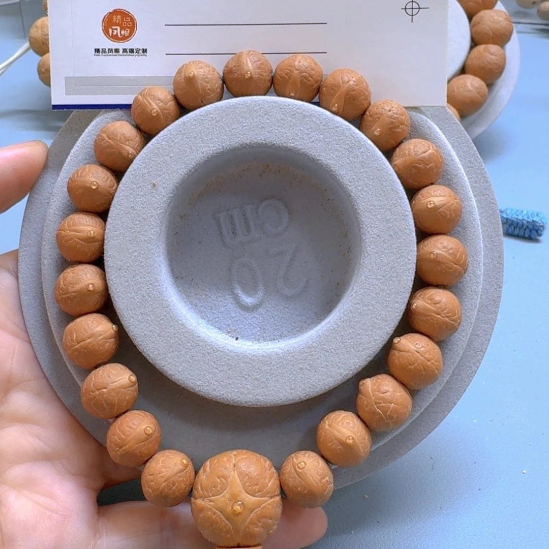 手串凤眼菩提11mm微磨85@9969