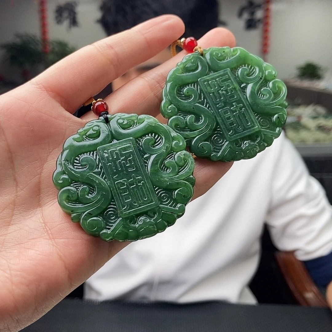 和田玉颜色多样性发拍一发一未镶嵌