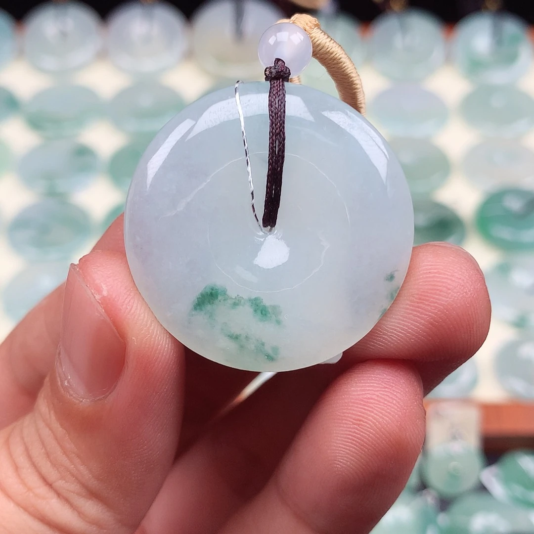 颈饰未镶嵌翡翠32.8-5.5mm
