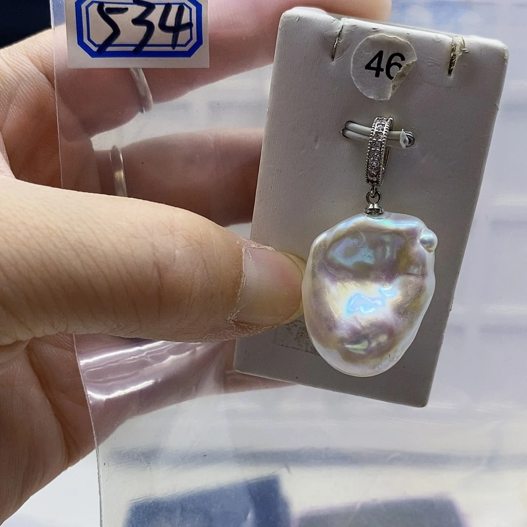 颈饰合金淡水珍珠