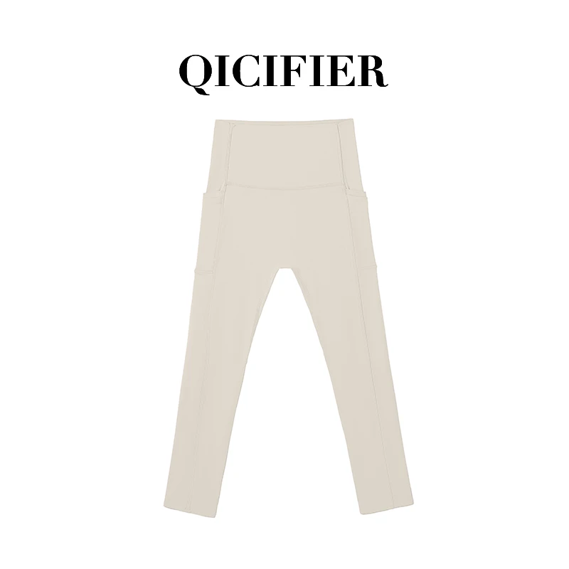 【QICIFIER】 白蛋白 探险家 高腰裸感提臀瑜伽长裤 2451