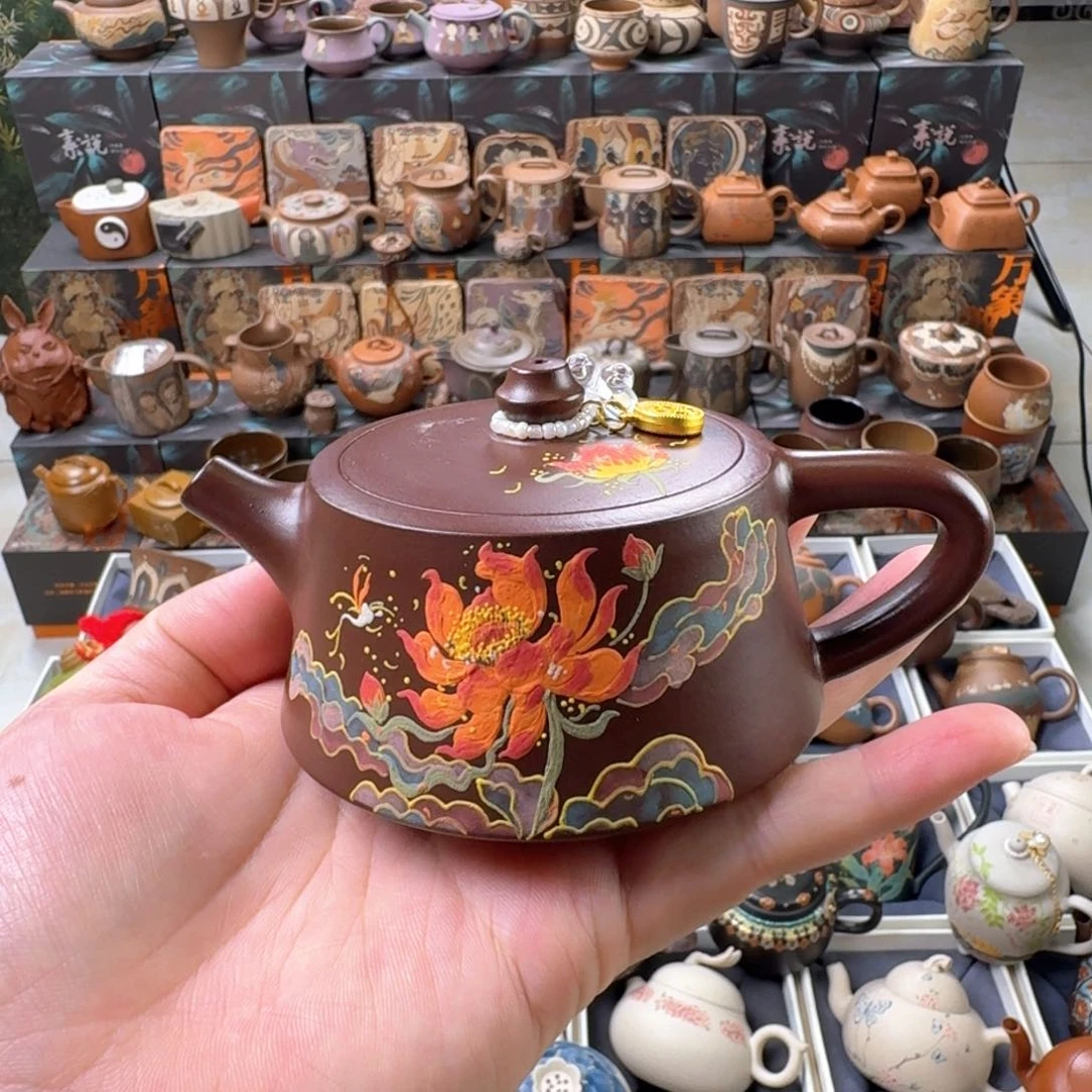 茶壶紫砂150cc原矿精工半手