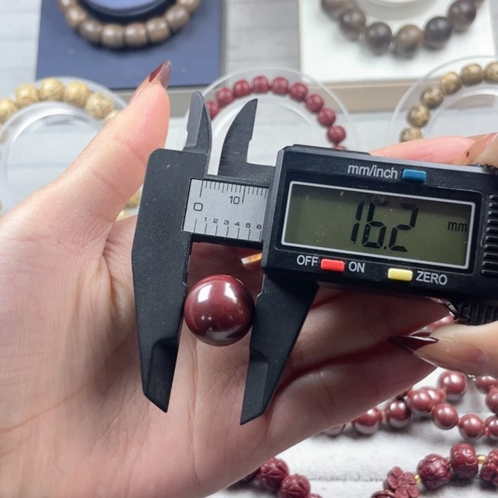 水晶珠宝半成品未镶嵌紫金砂单珠16mm
