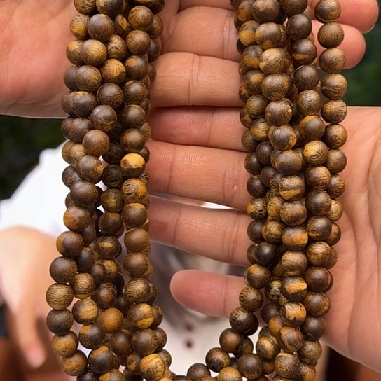 沉香手串棋王花珠0.8-26多样性发货1条