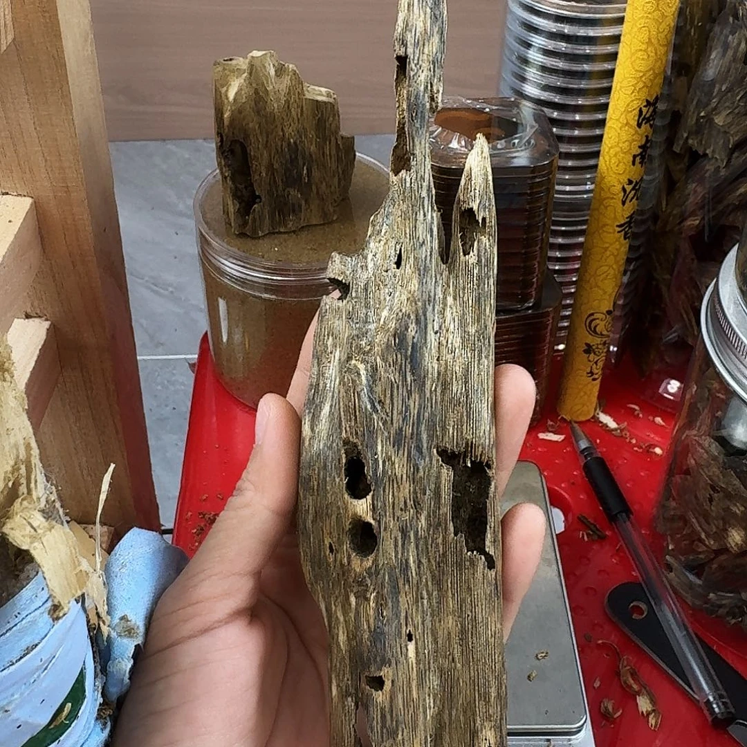 香料绿奇楠虫漏张勺子27克